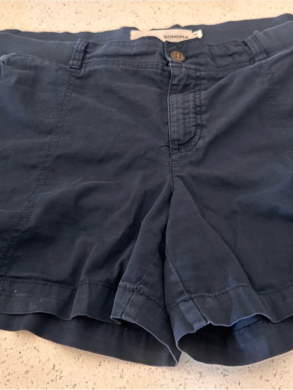 SONOMA Navy Blue Women's Bermuda Shorts